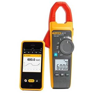 Fluke® FLUKE-902FC HVAC Wireless Clamp Meter, 0.01/0.1 A, 600 VAC/VDC, 60/600/6000 kOhm