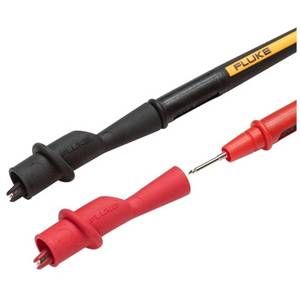 Fluke® AC175 Slide-On Threaded Alligator Clip Set, 10 A, 8 mm Jaw Opening