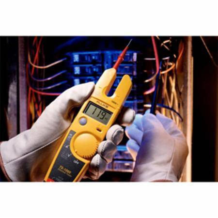 Fluke® T5-1000-USA Electrical Tester Clamp Meter With Open Jaw, 100 A, 1000 VAC, 50/60 Hz