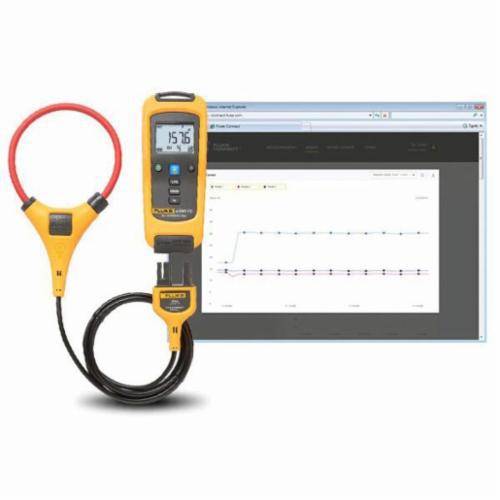 Fluke® iFlex® FLK-A3001FC Wireless Clamp Meter Module, 2500 VAC, 0.5 to 2500 A, 2.4 GHz ISM, 3 at 1100 A Crest, 3% +/-5 Digits (5 to 500 Hz) Accuracy