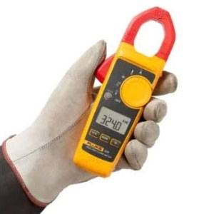 Fluke® FLUKE-324 True-RMS Clamp Meter, 600 VAC/VDC, 400 to 4000 Ohm, 45 to 400 Hz, Backlit Display
