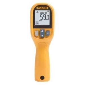 Fluke® FLUKE-59/MAXNA Infrared Thermometer, -30 to 350 deg C, +/-2 % Accuracy, 8:1 Focus Spot, 0.1 to 1, AA Battery