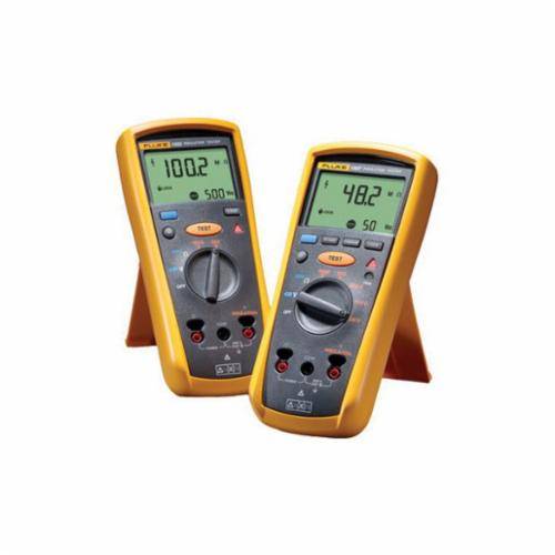 Fluke® FLUKE-1503 Insulation Resistance Tester, 600 VAC/VDC, 0.01 Ohm to 20 kOhm, +/-2% +3 Accuracy, Graphic to Backlight Display, Cat IV 600 V