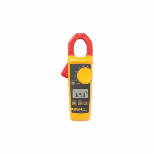 Fluke® FLUKE-325 Clamp Meter, 40/400 A, 600 VAC/VDC, 40 kOhm, 5 to 500 Hz, 30 mm Jaw, Backlit Display