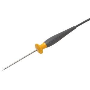 Fluke® SureGrip™ 80PK-25 Piercing Temperature Probe, -40 to 260 deg C, 0.134 in Dia x 4 in L, +/-2.2 deg C, +/-1.1 deg C Accuracy, 12 in L Wire