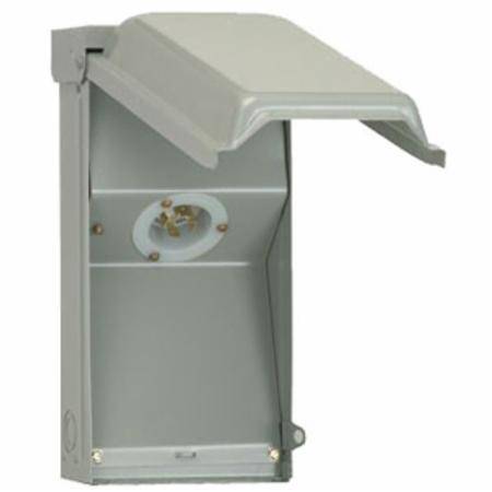 120/240 V 30 A L14-30P, General Electric T030N Locking Power Inlet