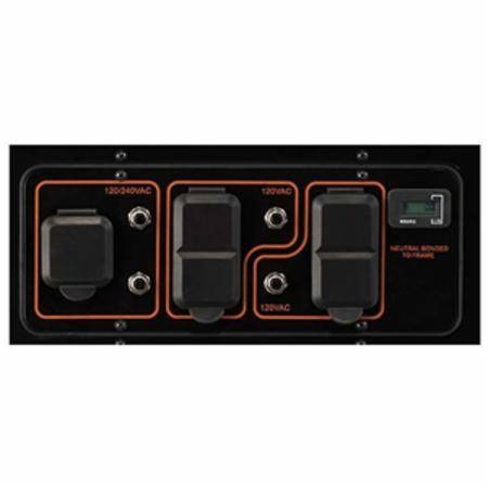 5500 W, Generac Power Systems Inc. 5939 Portable Generator, 60 Hz, OHV Engine