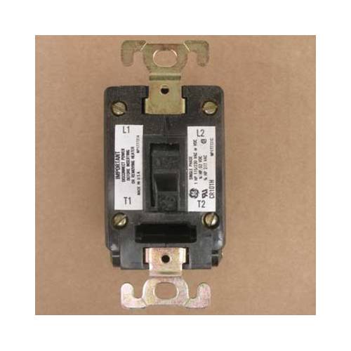 GE CR101H1 CR101 Full Voltage Non-Reversing Manual Starter, 2 Poles, NEMA 1 Enclosure