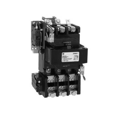GE Industrial Solution CR306F104 CR306/300-Line Full Voltage Magnetic Non-Combination Non-Reversing NEMA Starter, 460 to 480 VAC V Coil, 3 Poles, NEMA 1 Enclosure
