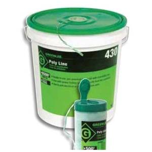 2200', Greenlee Textron Inc. 37959 Fishing System Poly Line, 500 Lb Capacity
