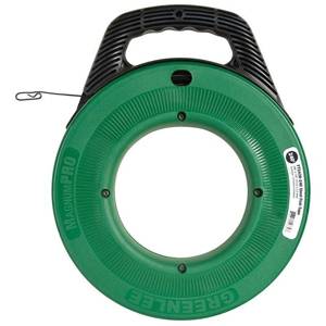 1/8" x 65', Greenlee Textron Inc. FTS438-65BP MagnumPRO™ Fish Tape, 400 Lb Capacity