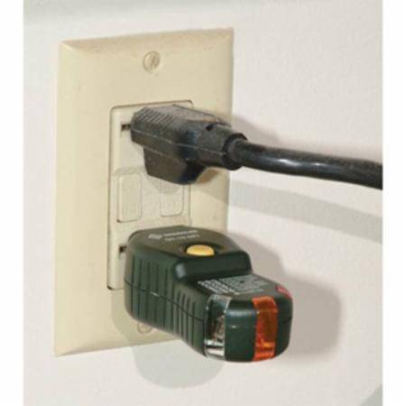 120 VAC, Greenlee Textron Inc. GT-10GFI GFI Circuit Tester