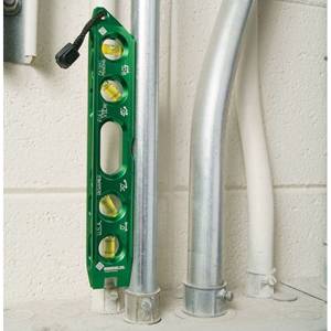 8-1/2" x 3/4" x 1-1/4", , Greenlee Textron Inc. L107 Torpedo Level,