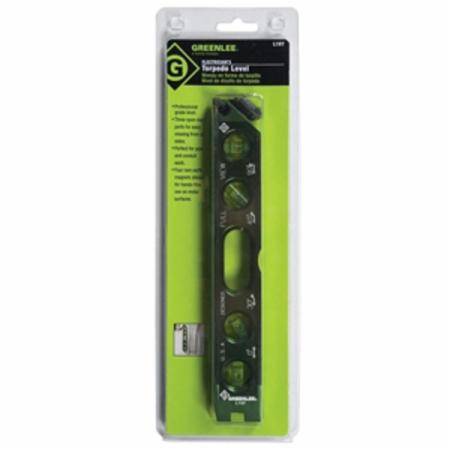 8-1/2" x 3/4" x 1-1/4", , Greenlee Textron Inc. L107 Torpedo Level,