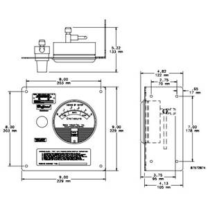14 x 12 x 6.75, Hoffman A1412CHFTC Continuous Hinge Junction Box, NEMA 12/13/IP65, 16 Gauge Steel, 1-Door