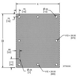 Pentair A20N20MPP Enclosure Panel