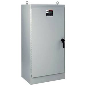 72.06 x 37.06 x 24.06, Hoffman A72H3724FS3PT Freestanding Enclosure, NEMA 3/4/12/13/IP66, 12 Gauge Steel, 1-Door