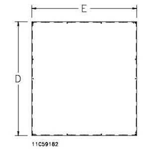 Pentair A72PM34 Enclosure Panel