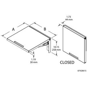 Pentair AA61SHLF1818 Enclosure Shelf