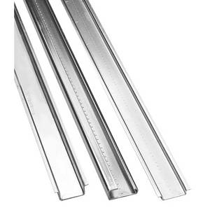78.74" x 1.38" x 0.59", Pentair ACENR1 DIN Mounting Rail