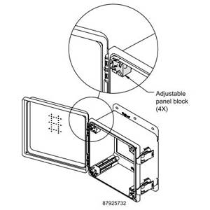 Pentair APNLBLK Enclosure Adjustable Panel Block Kit