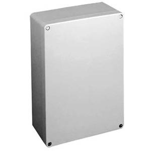 4.8 x 4.8 x 3.15, Hoffman CCA12128 COMPACT™ Compact Enclosure, NEMA 4/4X/12/13/IP66, Cast Aluminum, 1-Door