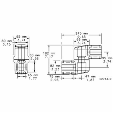 Pentair CCS2IJLG COMPACT™ Enclosure Pendant Arm Joint