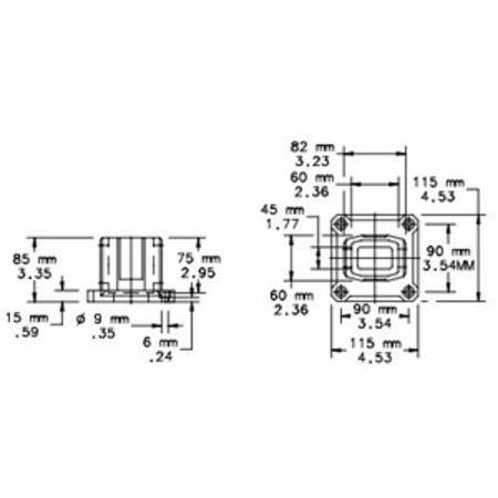 Pentair CCS2WJHLG COMPACT™ Enclosure Pendant Arm Wall Joint
