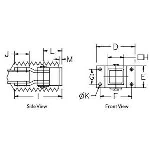 Pentair CCS8WJRLG COMPACT™ Enclosure Pendant Arm Wall Joint