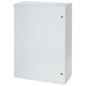 30 x 30 x 8, Hoffman CSD30308LG CONCEPT™ Wall Mount Enclosure, NEMA 4/12/13/IP66, Mild Steel, 1-Door, Hinged w/Removable Pin