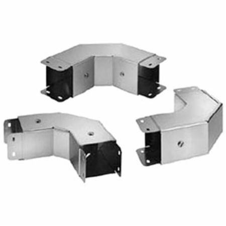 2" x 2" Pentair CT22EFC90SS Cable Tray Front Elbow Cover