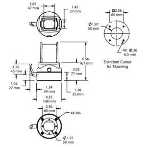 Pentair S2MFC SYSPEND™, 281-MAX™ Enclosure Suspension System Flange Coupling