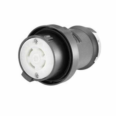 Hubbell® HBL2713SR Watertight Reverse Service Connector, 125/250 VAC, 30 A, 3 Poles, 4 Wires