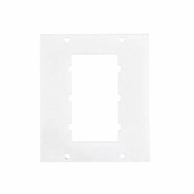 PREMISE WIRING ScrubShield® S1R8CSPL Standard Sized SystemOne Center Sub Plate, 3.6 in L, Composite