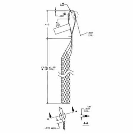13" Mesh, Hubbell Incorporated 02201039 Cable Support Grip, 950 Lb Breaking Strength