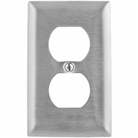 1-Gang, Hubbell Wiring Device-Kellems97101 Wallplate,