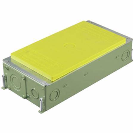2-Gang, Rectangular, Hubbell Incorporated CFB2G30CR Floor Box