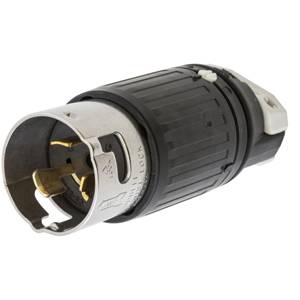 250 VAC 50 A Non-NEMA, Hubbell Incorporated CS8265C Twist-Lock®, Insulgrip® Locking Device Plug