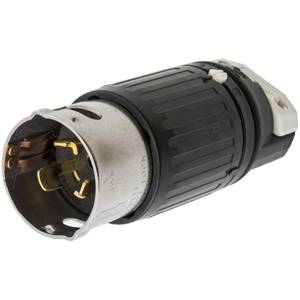 250 VAC 50 A Non-NEMA, Hubbell Incorporated CS8365C Twist-Lock®, Insulgrip® Locking Device Plug