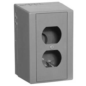 Gray, Hubbell Incorporated DRUBKIT DIN Rail Utility Box Kit,