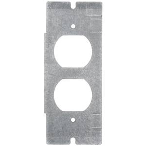 1-Gang, Hubbell Incorporated FBMPDUP Floor Box Mounting Plate,