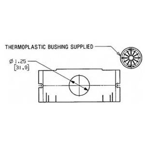 1-Gang, Hubbell Incorporated FBMPFT Floor Box Mounting Plate,