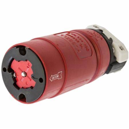480 VAC 30 A Non-NEMA, Hubbell Incorporated HBL20444B Twist-Lock® Locking Device Current Interrupting Connector