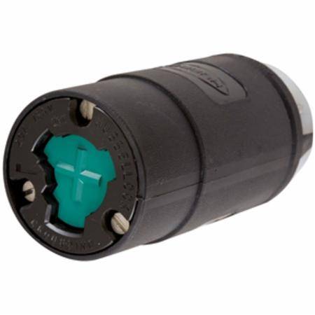 125 VAC 20 A Non-NEMA, Hubbell Incorporated HBL23032B Twist-Lock® Locking Device Current Interrupting Connector