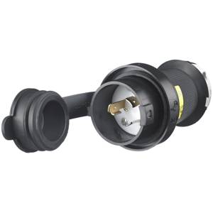 125 VAC 20 A L5-20P, Hubbell Incorporated HBL2311SW Twist-Lock®, Safety-Shroud® Locking Device Plug