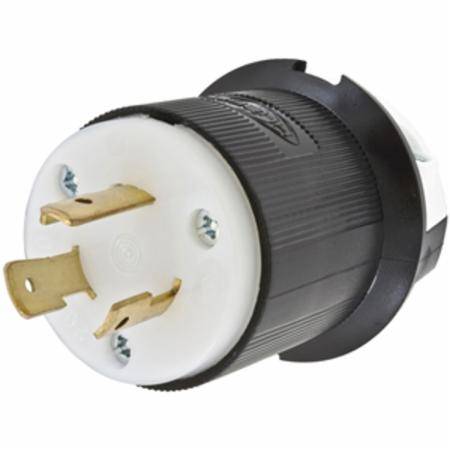250 VAC 20 A L6-20P, Hubbell Incorporated HBL2321 Twist-Lock®, Insulgrip® Locking Device Plug