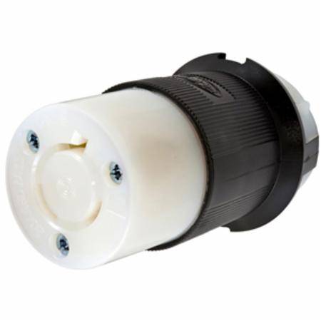 480 VAC 20 A L8-20R, Hubbell Incorporated HBL2343 Twist-Lock®, Insulgrip® Locking Device Connector