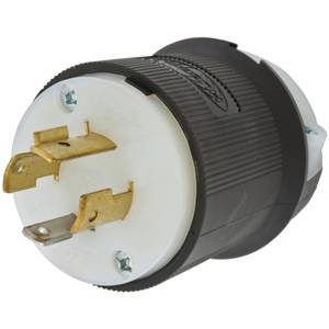 125/250 VAC 20 A L14-20P, Hubbell Incorporated HBL2411 Twist-Lock®, Insulgrip® Locking Device Plug
