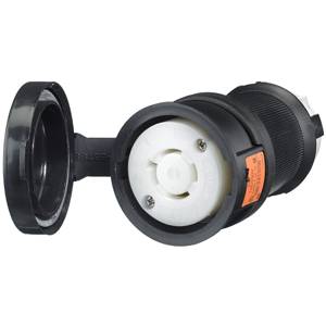 125/250 VAC 20 A L14-20R, Hubbell Incorporated HBL2413SW Twist-Lock®, Safety-Shroud® Locking Device Connector