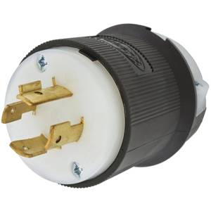 250 VAC 20 A L15-20P, Hubbell Incorporated HBL2421 Twist-Lock®, Insulgrip® Locking Device Plug